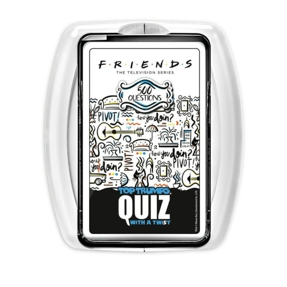 Friends TV Show Top Trumps Quiz 500 Questions Trivia Game in Travel Case New